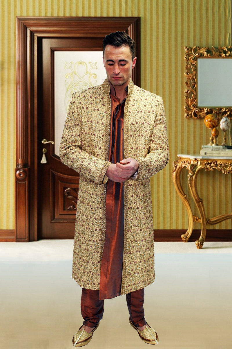 3 piece outlet sherwani